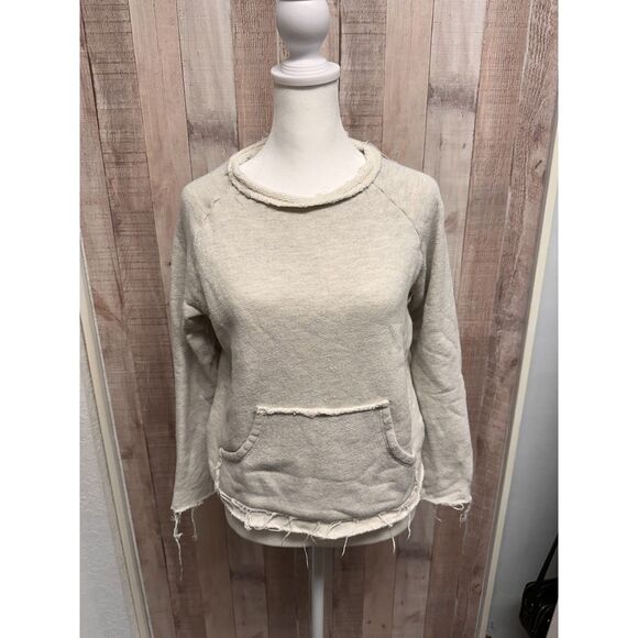 MOTHER The Kangaroo Square Pullover in Unfinished Business - Picture 4 of 15